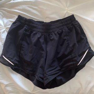 black lululemon shorts length 4.0 size 10